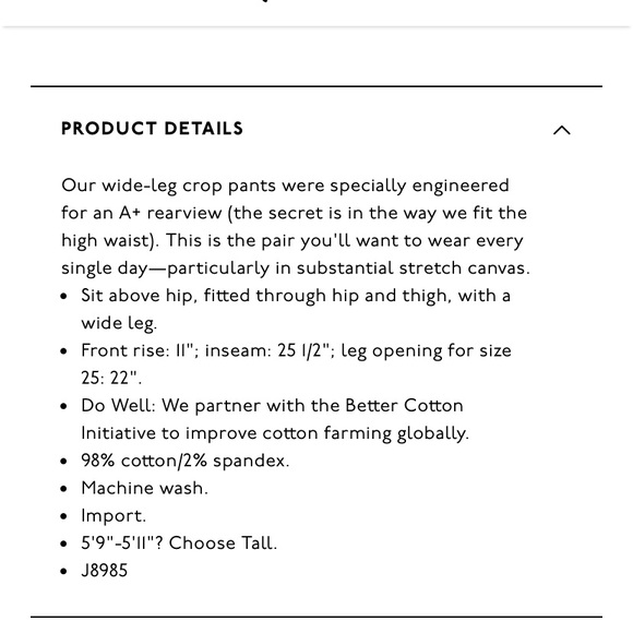 Madewell Emmett Wide-Leg Crop Pants - Picture 5 of 8